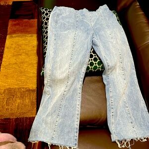 Cute INC ankle length jeans.